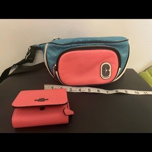 Coach Belt bag and wallet